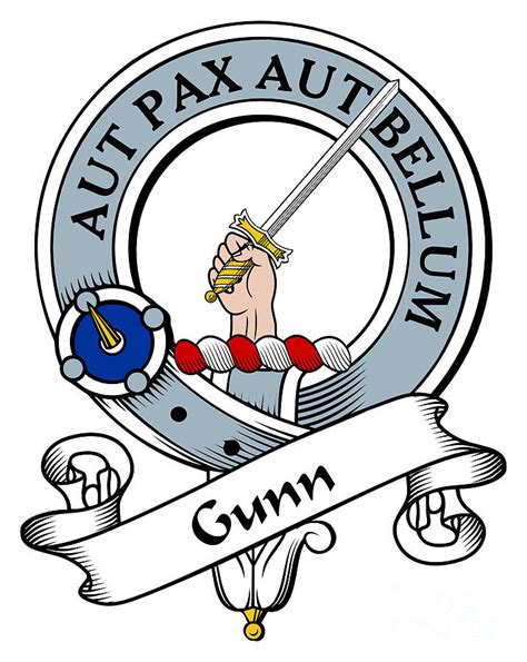 gunn clan badge drawing  heraldry