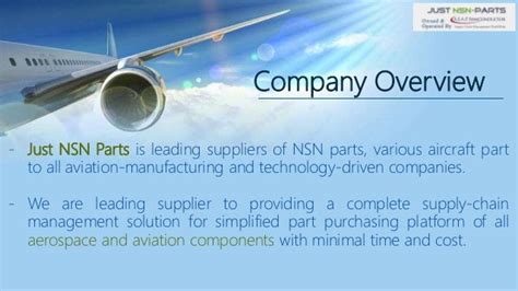 nsn parts nsn components purchasing solution  aircraft shi