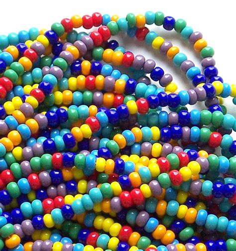 Opaque Color Bead Mix 6 0 Czech Glass Seed Beads 4mm Preciosa Seed