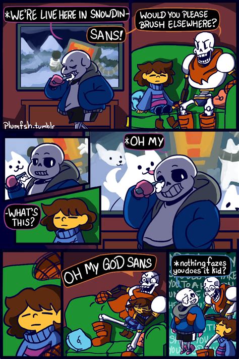 Comic N 014 “ I Realized Sans Likes Shock Humor And Got Excited To Do A