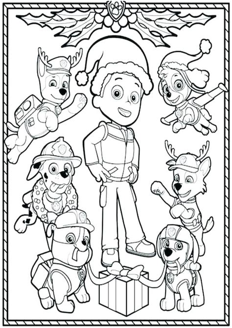 paw patrol coloring pages   getcoloringscom  printable