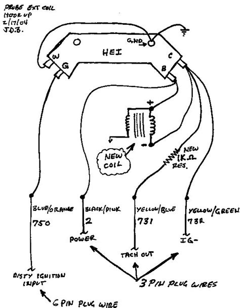 chevy  hei distributor wiring diagram wiring diagram   chevy electrical diagram
