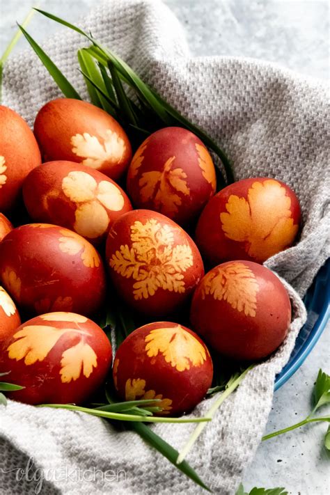 natural easter eggs olga   kitchen