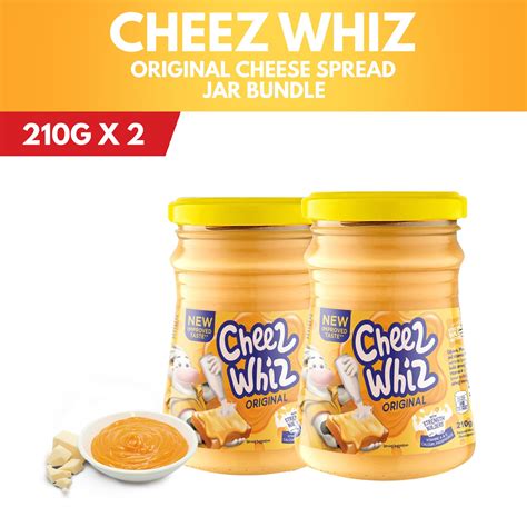 cheez whiz original  jar bundle set   shopee philippines