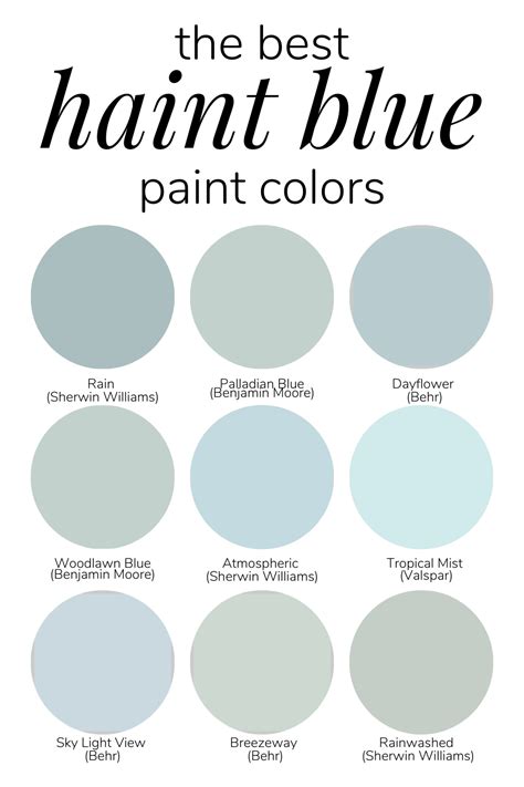 haint blue paint colors tons  options  gorgeous blues