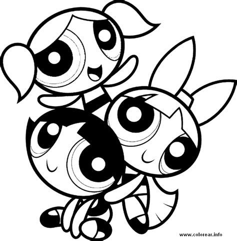 powerpuff girls coloring pages  minister coloring