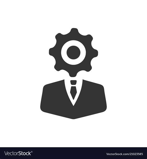 business manager icon royalty  vector image