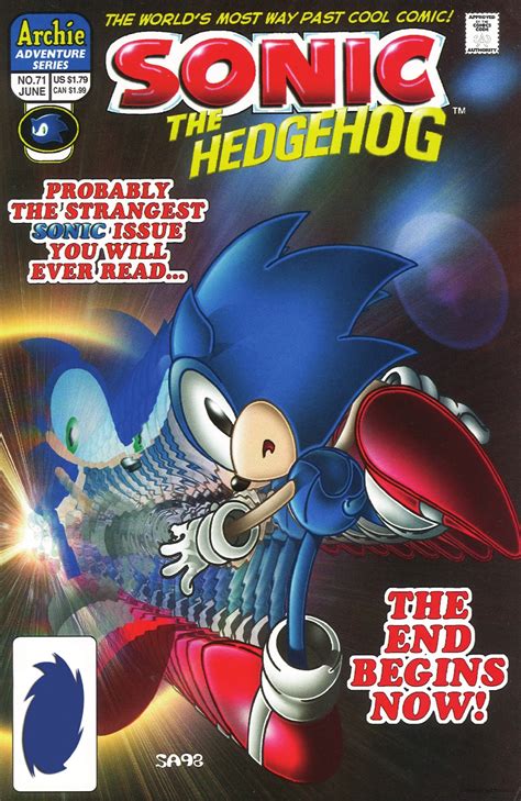 archie sonic the hedgehog issue 71 sonic news network