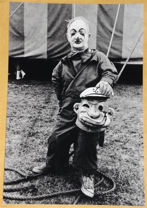 Freaky Circus Dwarf Clown Vintage Photo Weird Midget Odd 1 Pic Image
