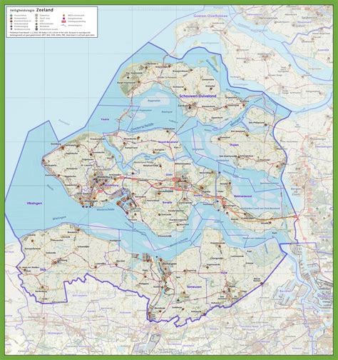zeeland road map ontheworldmapcom