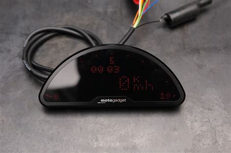 motoscope pro digital dashboard led band indicator lights