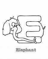Coloring Alphabet Pages Abc Elephant Activity Animal Printable Sheet Print Cartoon Letter Animals Color Sheets Let Pre Cute Elephants Honkingdonkey sketch template