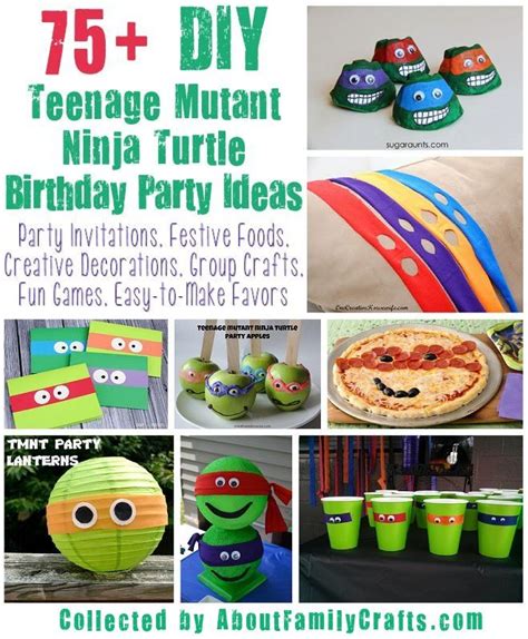 instagram page  teenage mutant ninja turtle birthday party ideas
