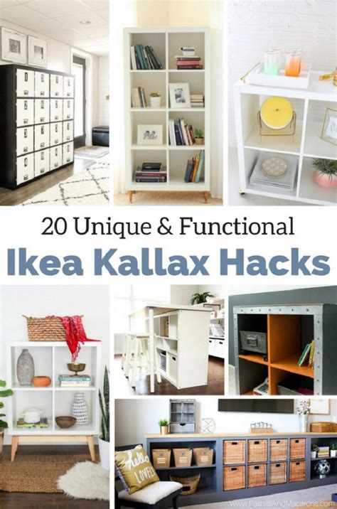 The Best Ikea Kallax Hacks And 20 Different Ways To Use Them Kallax