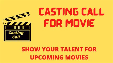 Casting Call In Hyderabad Filmnagar Cinema Offecs Audition New Youtube
