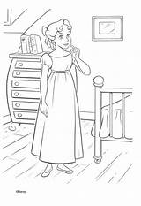 Wendy Coloring Pages House Her Pan Peter Disney Color Print Para Hellokids sketch template