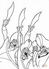 Coloring Pages Royal Guards Soldiers Printable sketch template