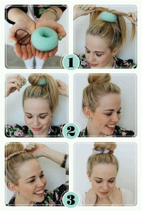Pin By Jordan Miller On Ideas Hair Donut Donut Bun