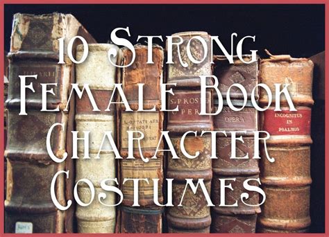 strong female book character costumes for halloween for adults and