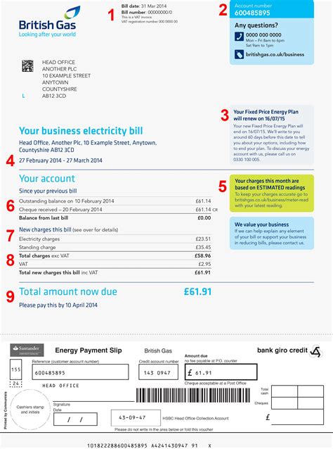 understanding business energy bills uswitch  business