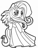 Coloring Pony Little Wedding Pages Princess Cadence Dress Magic Friendship Library Clipart Template sketch template