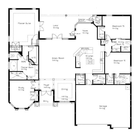 images  dream home  pinterest house plans floor plans  square feet