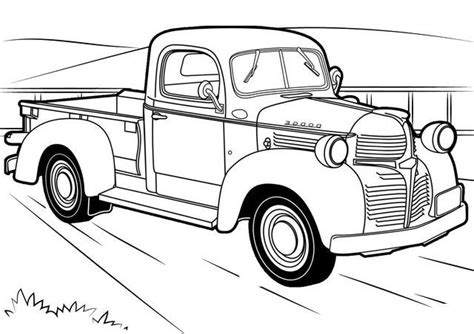 classic chevy truck coloring page classic chevy trucks truck