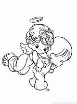 Coloring Precious Moments Pages Printable Angel Boy Baby Angels Children Drawing Christmas Color Print Online Getcolorings Para Nativity Popular Getdrawings sketch template