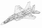 Eagle Cockpits F15e sketch template