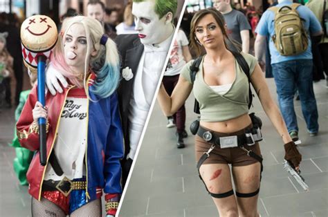 uk comic con fantasy babes turn out in force for liverpool superhero convention daily star