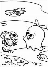 Coloring Pages Pearl Finding Nemo Getcolorings Kids sketch template