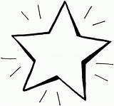 Estrella Estrellas Colorear Perfecta sketch template