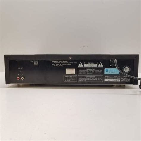 buy  denon dcm   disc cd automatic changer player goodwillfinds