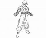 Piccolo Coloring Pages sketch template
