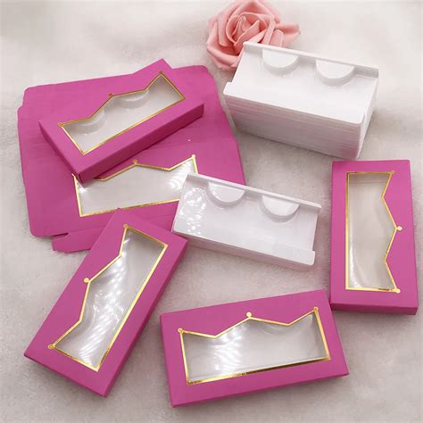 stkspartij lege wimpers papier dozen custom nertsen wimpers verpakkingnepwimpers aliexpress