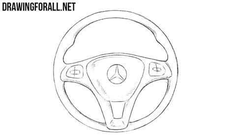 draw  steering wheel