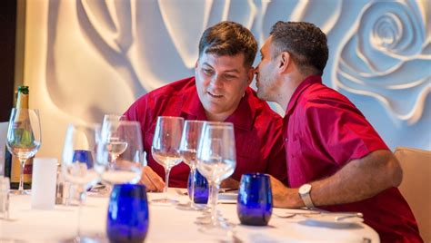 celebrity cruises holds first same sex wedding at sea cruise to travel