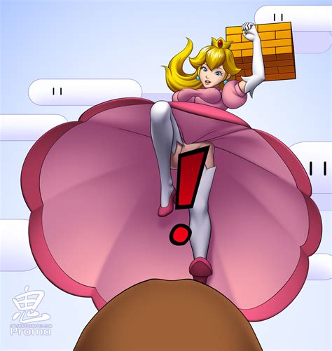 happy leap day princess peach hu promo by oni hentai foundry