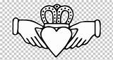Claddagh Ring Clipart Clipground sketch template