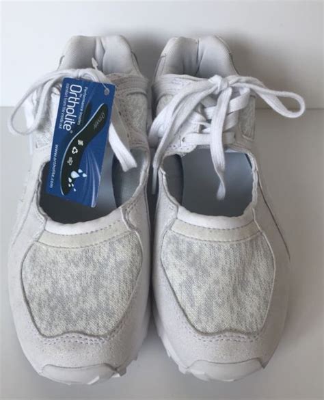 adidas womens white sneakers torsion equipment ortholite  size  ebay