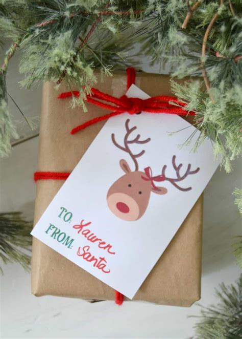 printable christmas gift tags   add personality   gifts