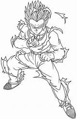 Coloring Pages Gohan Dragon Ball Popular Bardock sketch template