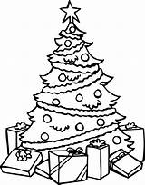 Arbol Coloring Sapin Navideños Cadeaux árbol Gambar Pohon Mewarnai Navidenos Navideño Adultos Warnai Yuk Imprimibles Weihnachtsbaum sketch template