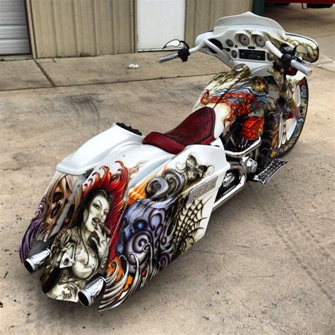 custom motorbike paint customotto