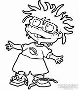 Coloring Rugrats Pages Sheets Cartoons Clipart Color Popular Library Coloringhome sketch template