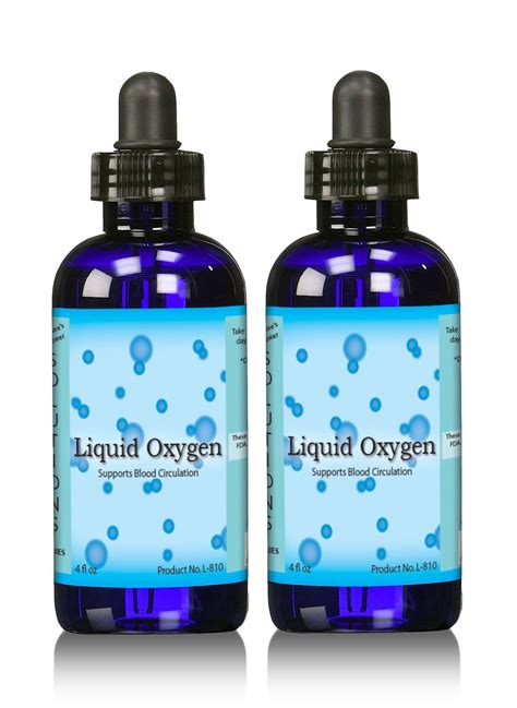 liquid oxygen supplement stabilized oxygen drops   ounce bottles