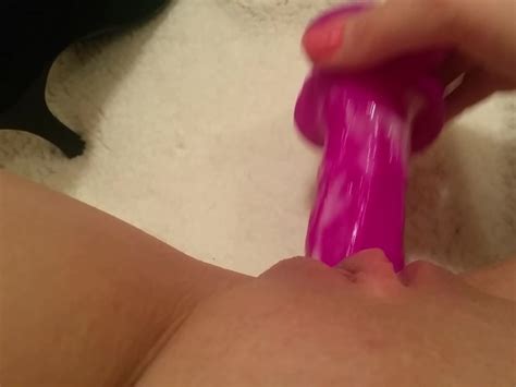 cumming all over my new dildo and showing my shaved pussy free porn videos youporn