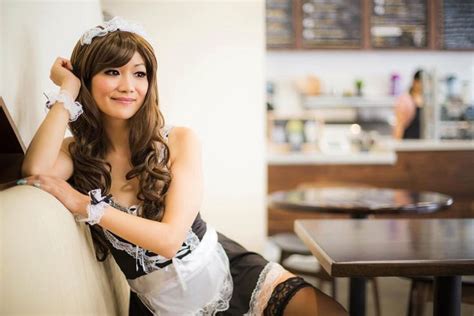 Kitsunekuma Dressed Up As A French Maid Dress Up French Maid Lady