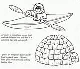 Inuit Preschool Coloring Eskimo January Pages Igloo Arctic Squish Kids Craft Maternelle Es Banquise Crafts Nord Animals Tundra Winter Eskimos sketch template
