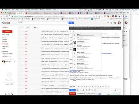 gmail double draft common emails youtube